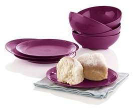 Tupperware  Imbizo side plates 4 EXCLUDING BOWLS