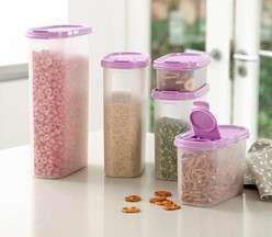 Tupperware Space Saver Oval 1(500ml x 2) BLACK, AQUA, PURPLE, ORANGE WITHFLIP CAP