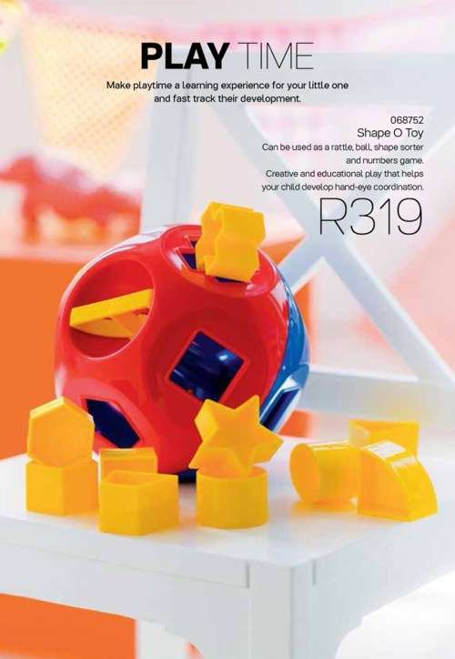 Tupperware Shape Of Toy with 10 shapes