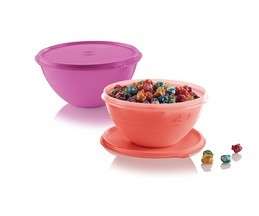 Tupperware Wonderlier Bowls Large Set (1L x 2)