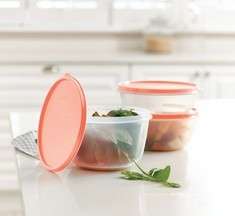 Tupperware  Modular Bowl Set (3) 1L, 1.5L & 2L WITH GRID, IDEAL FOR STORING AND SERVING