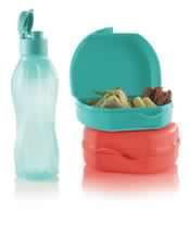 Tupperware Little Lunchers (2) & Eco bottle 750ml