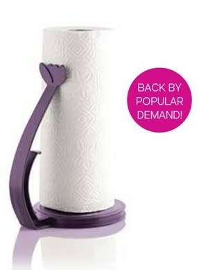 Tupperware Paper Towel Holder PURPLE