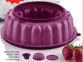 Tupperware Shape n Serve Large 1.5L PERFECT FOR JELLIES ALSO AVAILABLE IN BLUE