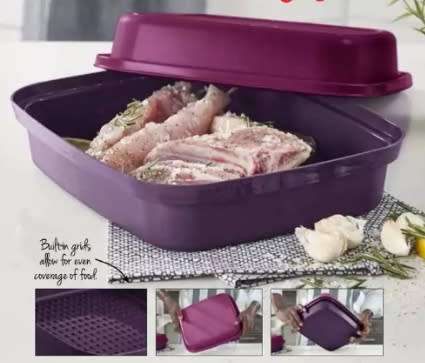 Tupperware Large Marinader ALSO AVAILABLE IN SUMMER COLOURS