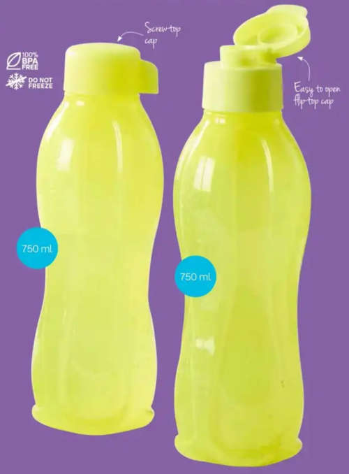 Tupperware 2 ECO BOTTLES 750ML