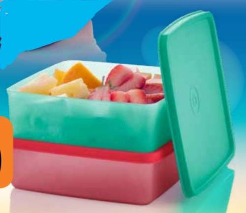 Tupperware Large square aways (650ml x 2) HALF PRICE