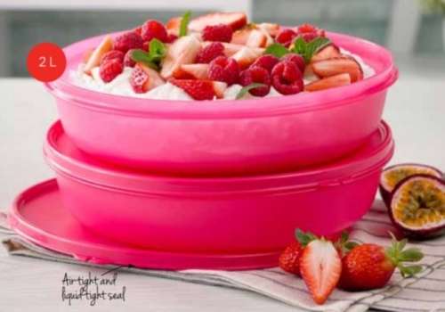 Tupperware modular bowl 2L IDEAL FOR ROTI OR PIZZA BASES