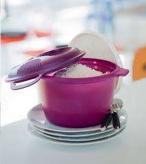 Tupperware Microwave Rice Maker  2L EMERALD GREEN