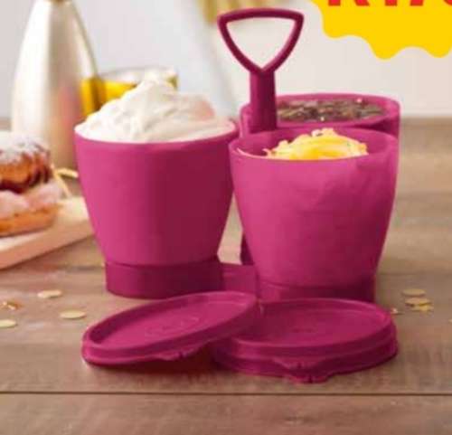 Tupperware condimate Server Set ALSO AVAILABLE IN PURPLE