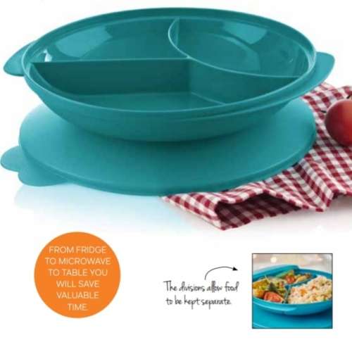 Tupperware divided dish large(microwaveable)