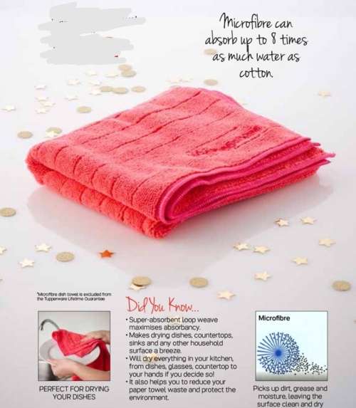 Tupperware Microfiber Cloth
