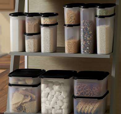 Tupperware SQUARE SET 1,2&3(1.2L, 2.6L, 4L ) BLACK, AQUA, INDIGO, PURPLE OR WINE