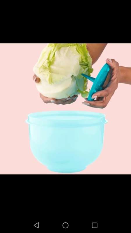 Tupperware Crisp-It with Spike (2.5l) BLUE