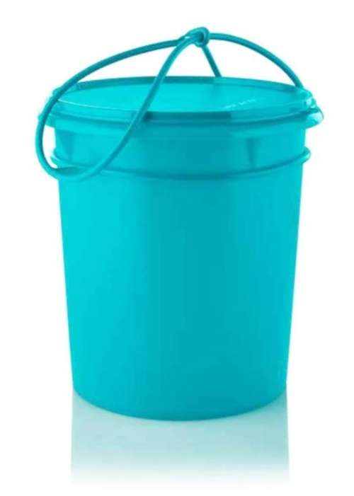 Tupperware New Giant Canister (8,7L) WITH CARRY Handle AVAILABLE IN TEAL BLUE