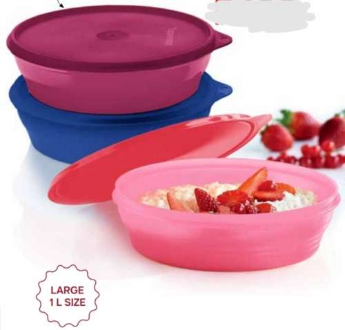 Tupperware Stack A Bowl Set (3 x 1L)