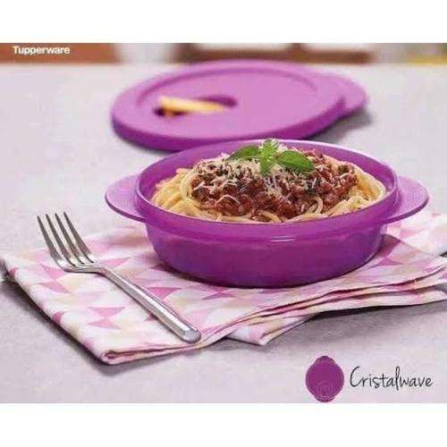 Tupperware Crystalwave Rectangle 1L  MICROWAVEABLE PLUS 400ML CRYSTALWAVE