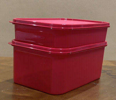 Tupperware Space Saver Rectangle (4L) RED