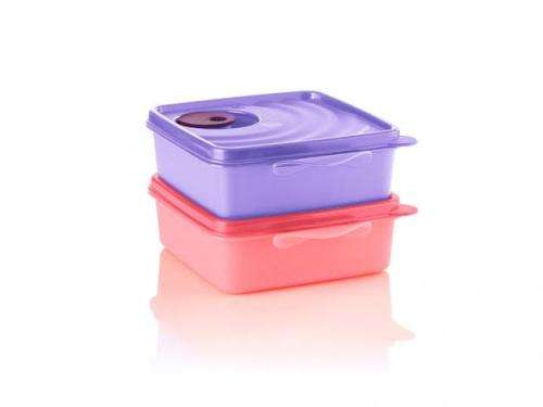 Tupperware Snack Set (microwaveable)   850ml x 2 AVAILABLE IN TEAL ALSO NEW COLOURS BLUE AND PEACH