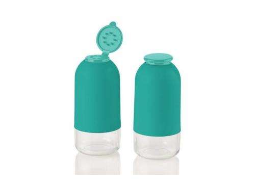 Tupperware exclusive collection salt and pepper set TEAL