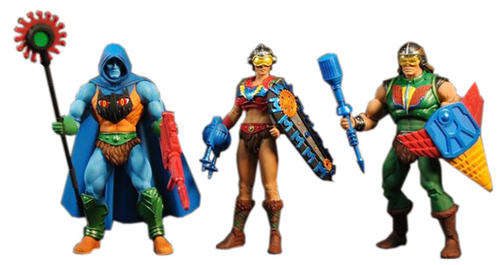 He-man and the Masters of the Universe CLASSICS "Fighting Foe Men" + Extra