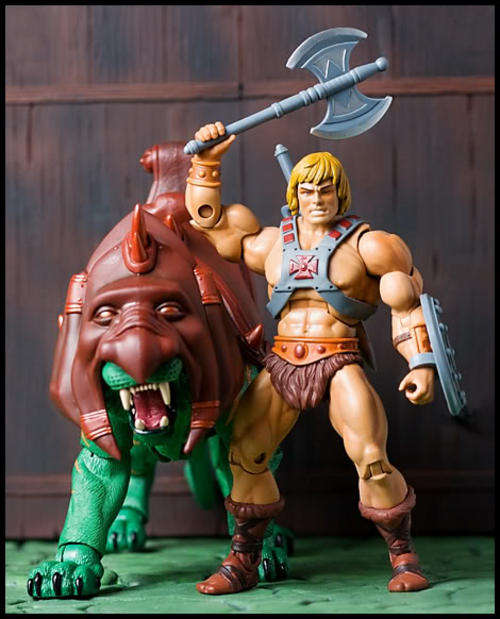He-man and the Masters of the Universe CLASSICS "He-man and Battle Cat" FREE SHIPPING