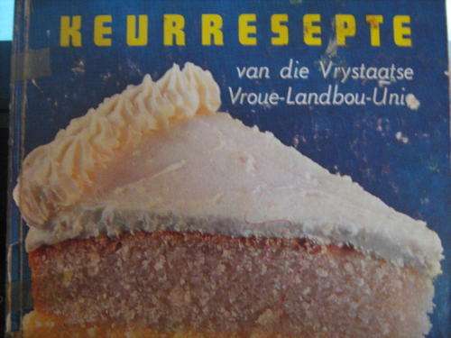 Keurresepte vd Vrystaatse Vroue Landbou Unie 1971