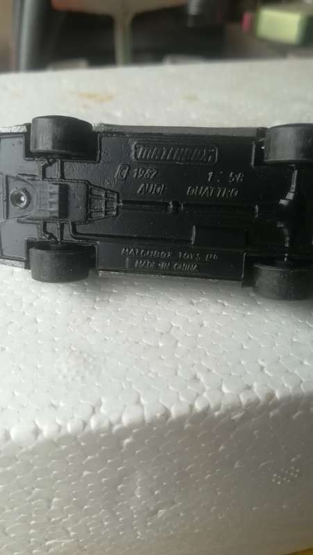 Matchbox no 25 Audi Quatro 1989