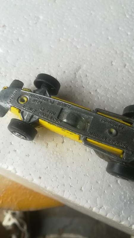 Matchbox no 34d F1 Racing Car