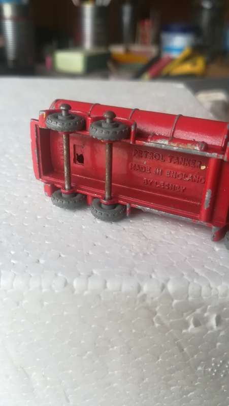 Matchbox no 11 ERF Petrol Tanker
