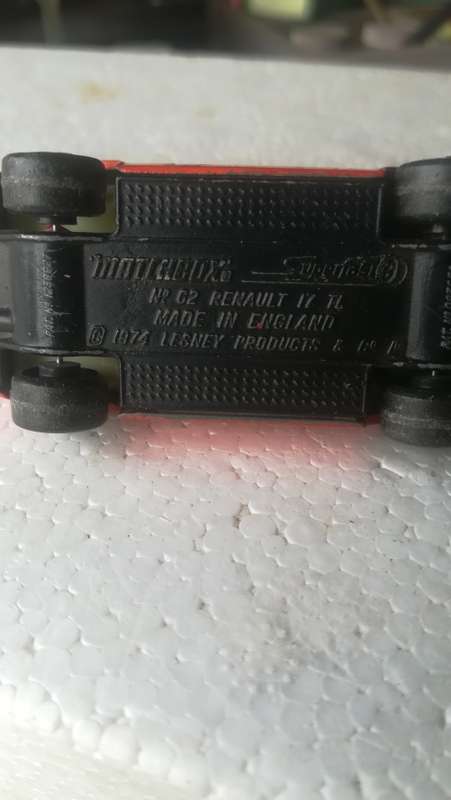 Matchbox no 62e Renault 17 TL