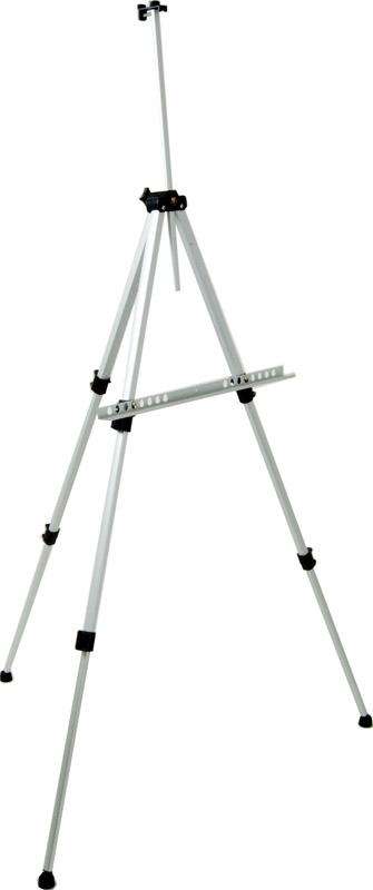 Lightweight aluminium folding easel in nylon bag
