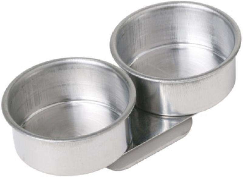 Stainless steel double dipper