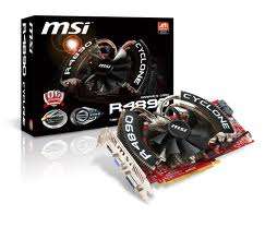 MSI R4890 Cyclone with custom  Deepcool V4000 cooler