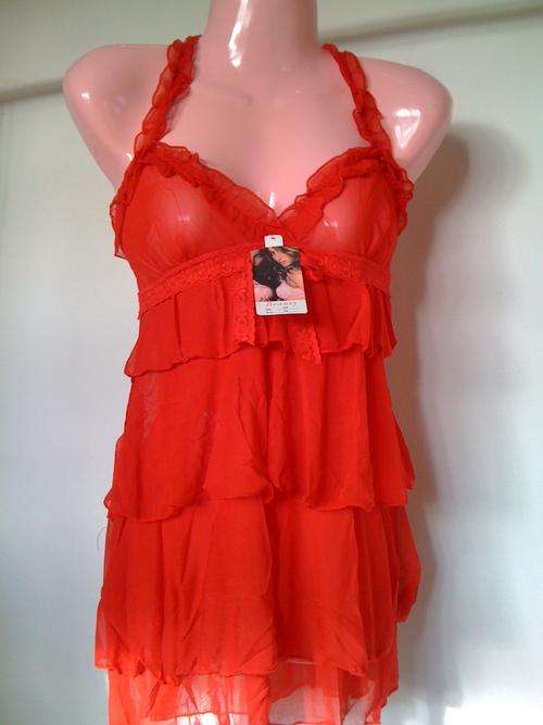 Babydoll Sexy Lingerie+G-String**Size S,M,L
