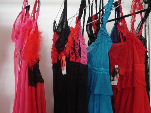 Babydoll Sexy Lingerie+G-String**Size S,M,L all 6sets(12pcs)