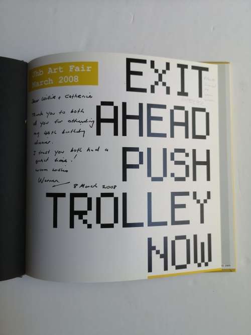 Exit Ahead Push Trolley Now: Warren Siebrits
