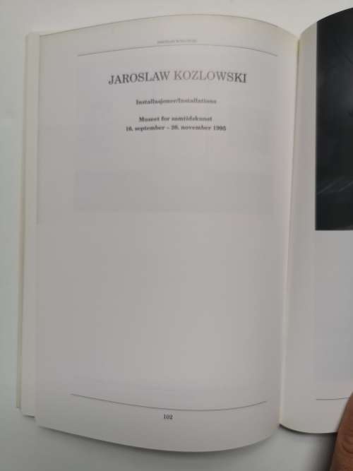 Baldessari. Terskel - Threshold. No 16 , Volume 7, Februar 1996.