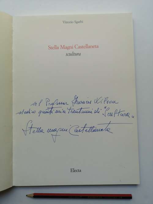 Stella Magni Castellaneta : Scultura (signed and inscribed)