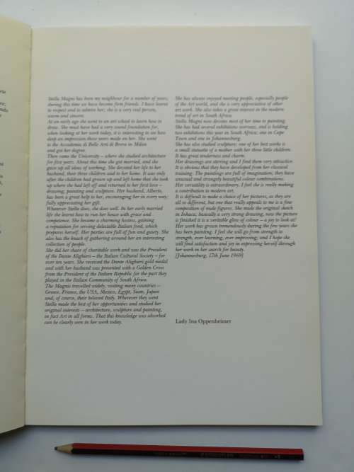 Stella Magni Castellaneta : Scultura (signed and inscribed)
