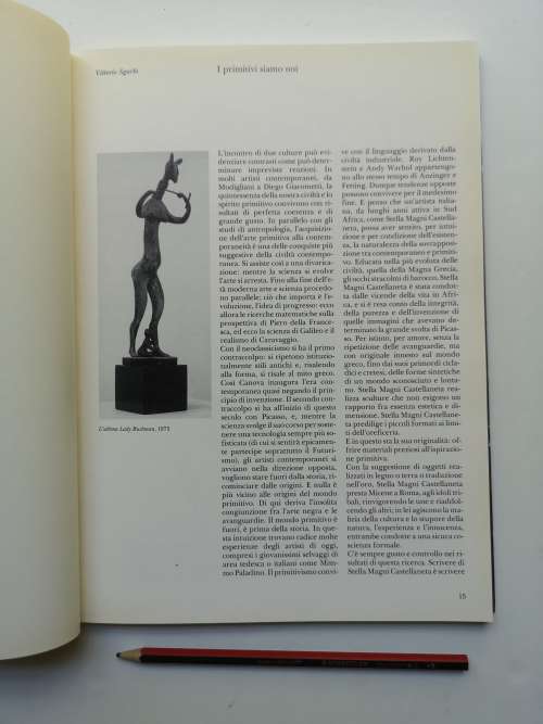 Stella Magni Castellaneta : Scultura (signed and inscribed)