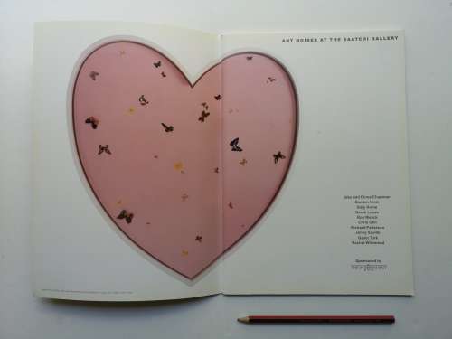 Ant Noises at the Saatchi Gallery (Art Catalogue)