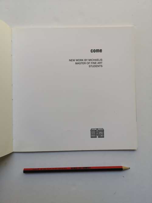 Come: New Work by Michaelis Master of Fine Art Students