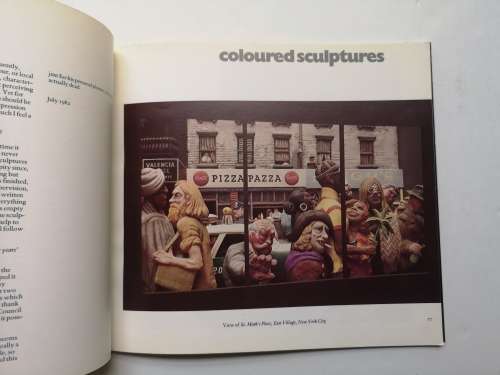 Raymond Mason: Coloured sculptures, bronzes, and drawings