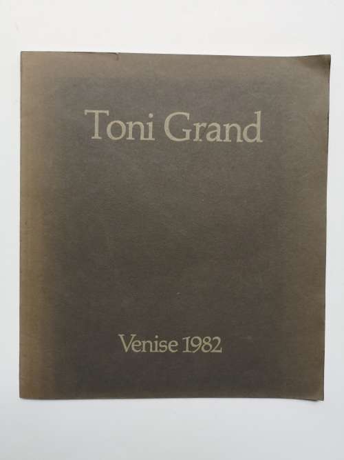 Toni Grand. Biennale de Venise 1982