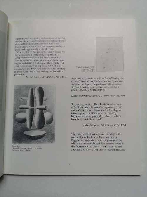 Paule Vezelay. Retrospective. 9 November-5 December 2000