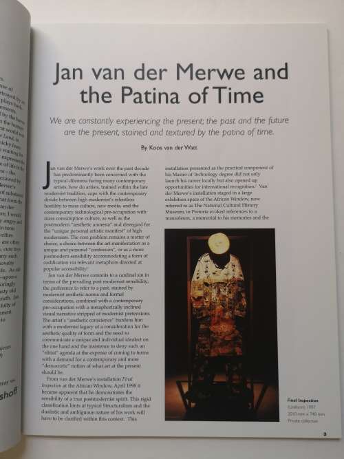 Unknown installations Jan van der Merwe