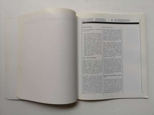 Gerard Bhengu (1910-1990)  A Retrospective Exhibition. by  Brendan Bell and Bryony Clark