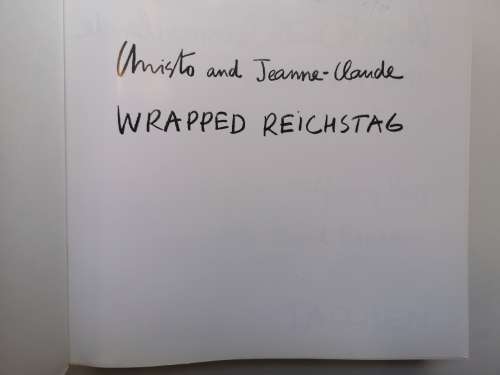 Wrapped Reichstag, Berlin, 1971-95 (Jumbo S.) Paperback  Jeanne-Claude and Christo (Author)