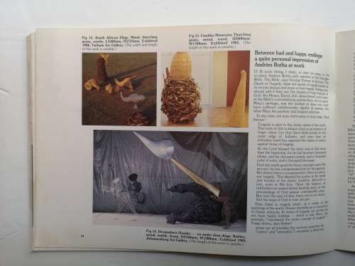 Standard Bank Young Artist Award 1991 Andries Botha - Botha, Andries 0.40kg